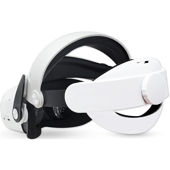 Headband for Oculus Quest 2 Headset Virtual Reality VR | Replacement Accessories for Oculus Quest 2 Elite Head Strap Reduce Head Pressure Enhanced Support (Soft Rear Cushion)