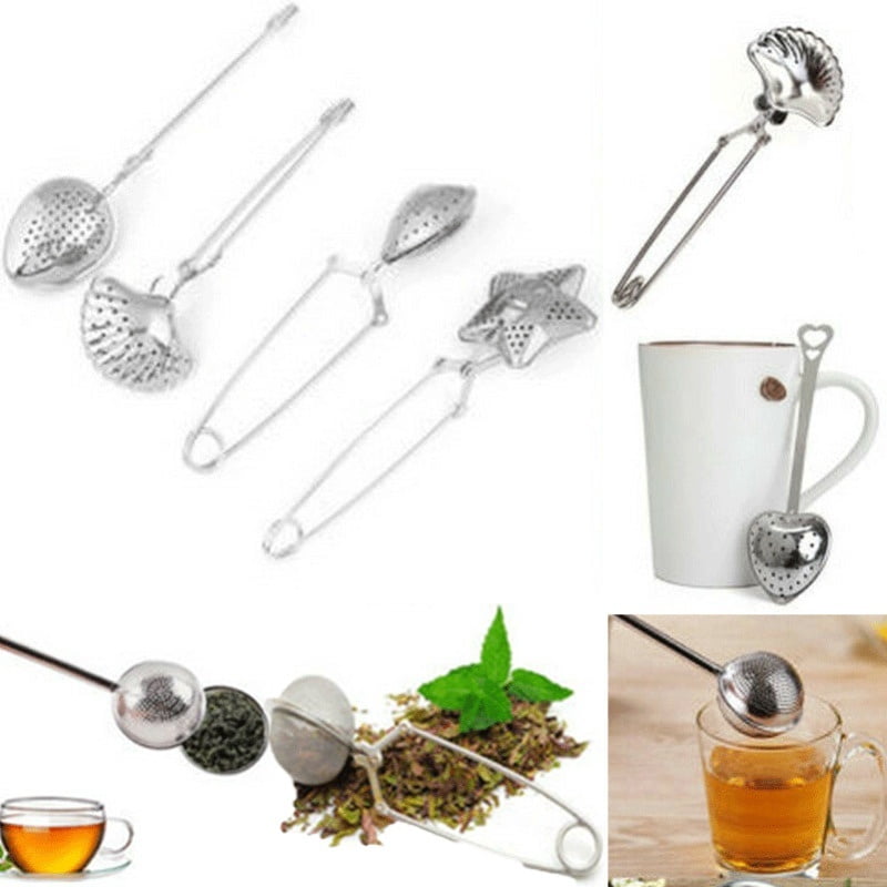 304 Stainless Steel Mesh Filter Loose Leaf Spice Ball Tea Infuser Strainer 1PCS