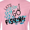 thumbnail image 4 of Inktastic Let's Go Fishing Long Sleeve Youth T-Shirt, 4 of 5