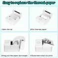 thumbnail image 5 of Mini Thermal Portable Photo Printer, Rechargeable Instant Wireless Pocket Printer Compatible with iOS and Android for Notes, Pictures, Photos, Journal, 5 of 5