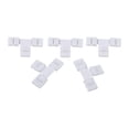 thumbnail image 2 of 4pin x t forma 5pcs conectores de tira led pcb, para luces de tiras led rgb 5050 conectores de 4 piNOS, 2 of 5