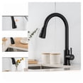 thumbnail image 1 of Kitchen Faucets Brushed Nickel Pull Out Kitchen Sink Water Tap Mixer 360 Rotation Stream Sprayer Head Hot Cold Taps For Kitchen ,Effortless Installation, 1 of 7