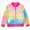 S28-Multicolour, variant on 2-4 Years Toddler Girls Sequin Jacket Kids Toddler Glitter Shiny Zip Up Metallic Coat Outwear Hoodie for Fall and Winter Pink Sweatshirt