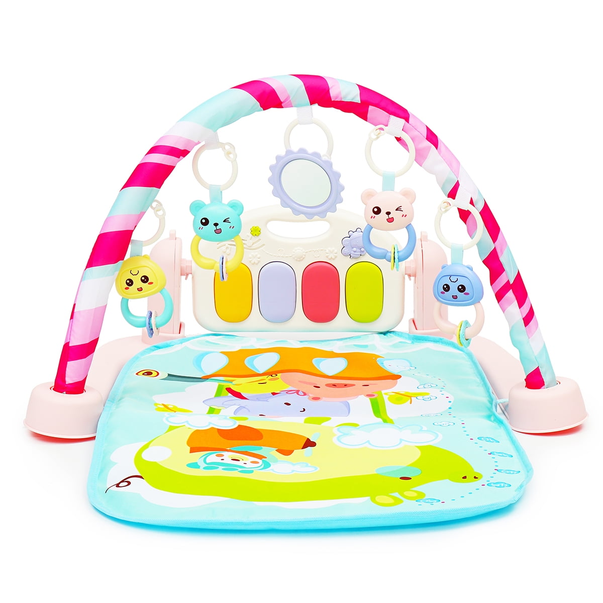 baby piano floor mat