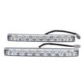 thumbnail image 1 of Car LED Lights  2pcs White 9-LED Long Strip Daytime Running Light DRL Car Fog Day Driving Lamp, 1 of 8