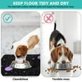 thumbnail image 4 of Pet Feeding Mat Mystical Starry Sky Gothic Cosmic Moon Aesthetic Non-Slip Absorbent Quick Dry Waterproof Washable for Dog or Cat Bowl, 4 of 6