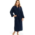 thumbnail image 6 of TurkishTowels Parador Women's Terry Aqua Bathrobe, 6 of 16
