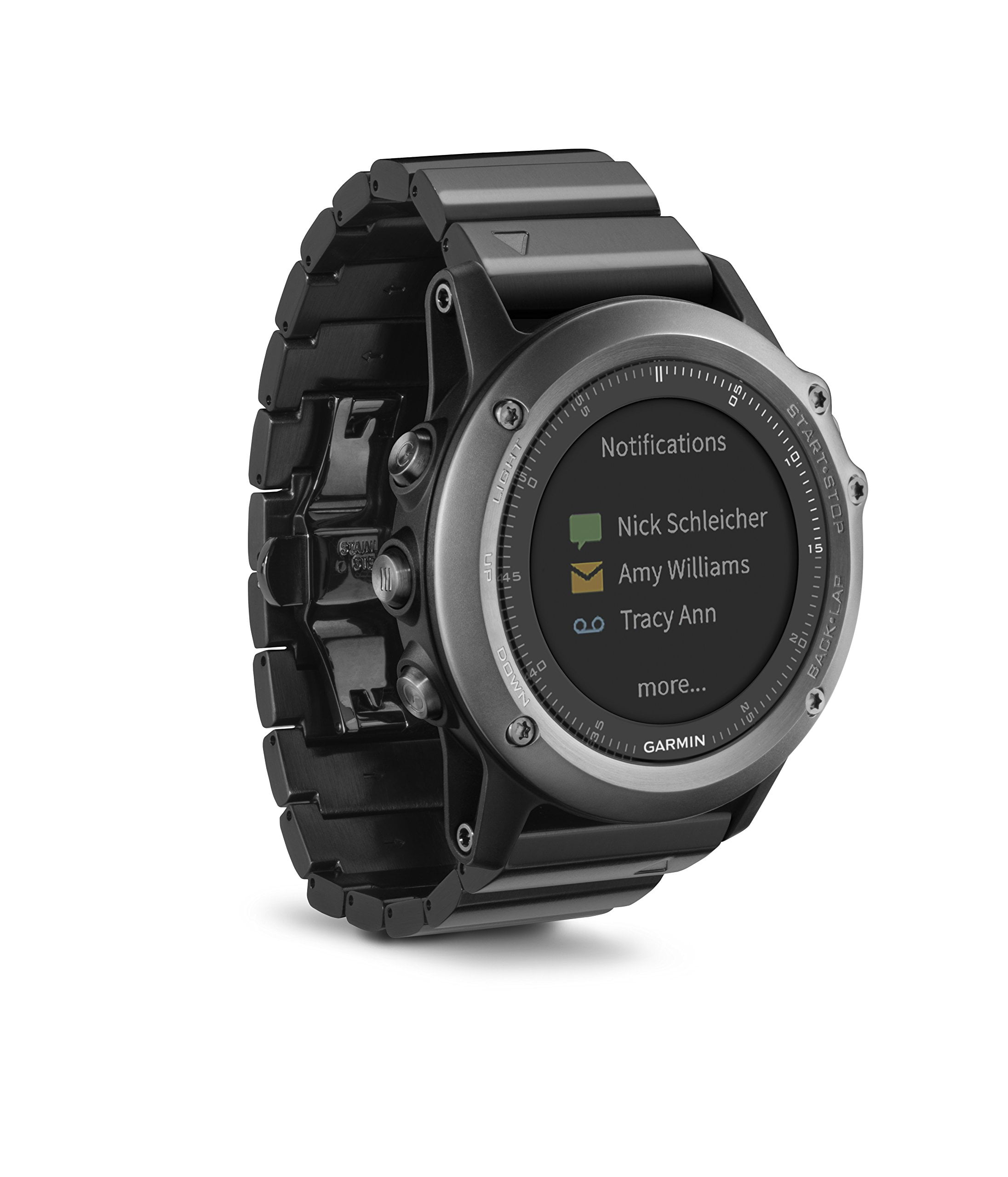 Garmin fēnix 3 Sapphire Watch with Metal Band (010-01338-20) by Garmin