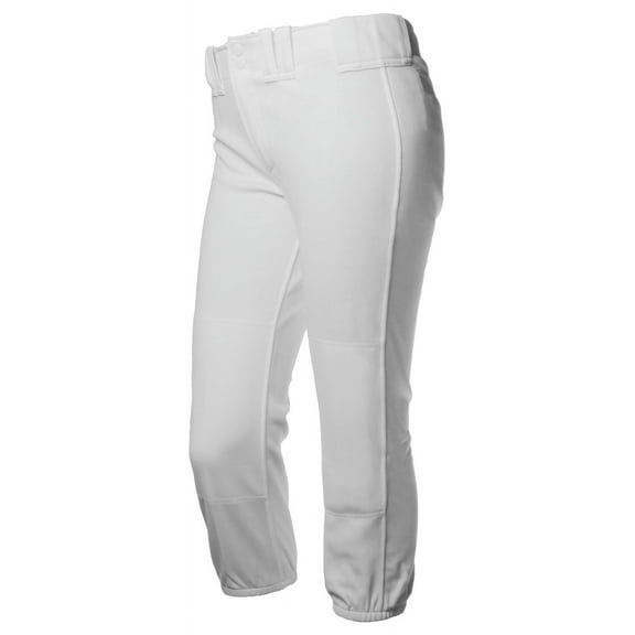 RIP-IT Girls' 4-Way Stretch Softball Pants PRO - White - X-Large