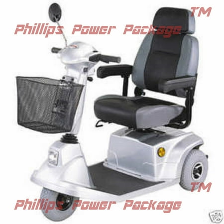 CTM - HS-570 - Mid-Range Scooter - 3-Wheel - Silver