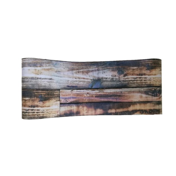 Adhesivos de suelo autoadhesivos grandes y removibles con veta de madera, murales de PVC para paredes 8
