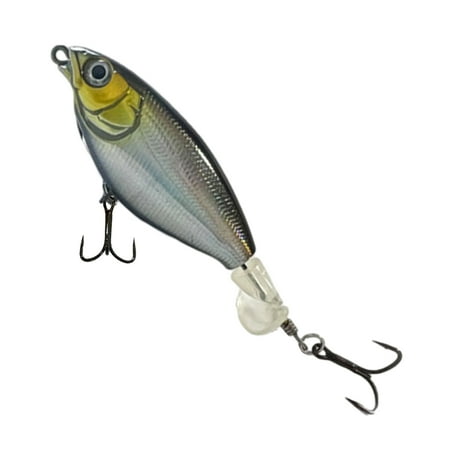 Manyache 7.5CM/6G 9CM/11G Fishing Lure with Sharp Hook Realistic 3D Eyes Topwater Floating Artificial Metal Hard Bait Outdoor Fishing Accessories