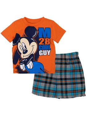 Mickey Mouse Boys Outfit Sets Walmart Com