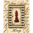 thumbnail image 2 of Gregory Gorham 26x31 Gallery Wrapped Canvas Wall Art Titled - Chess King, 2 of 4