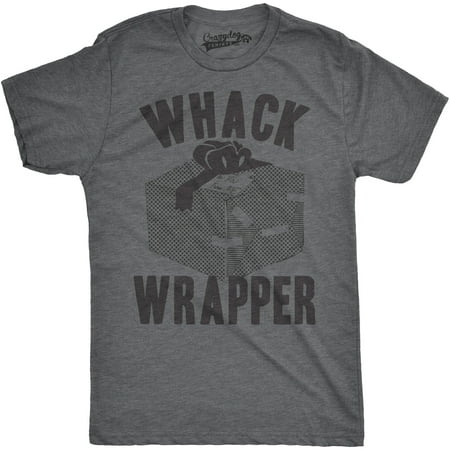 Mens Whack Wrapper Funny Christmas Present Gift Holiday T