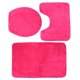 thumbnail image 1 of Wdftyju 3 unids/set alfombrilla de baño en relieve franela cojín de suelo cubierta de asiento de inodoro (E) Wdftyju 1lz9ck6rb1ek2cp2D05, 1 of 6