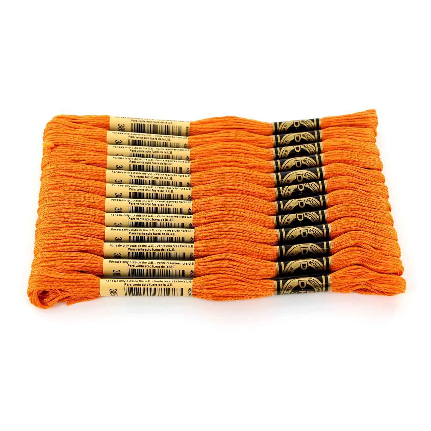 Fil à broder en coton DMC à 6 brins 8m – Bleu 6 Brins