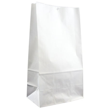 General Grocery Paper Bags, 35 lbs. Capacity, #8, 6.13W x 4.17D x  12.44H, White (500 ct.) - Sam's Club