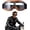 Clear, variant on Vintage Motorcycle Goggles, Retro Leather Biker Eyewear, Cruiser Scooter Motocross Goggles for Men, Women, Adults