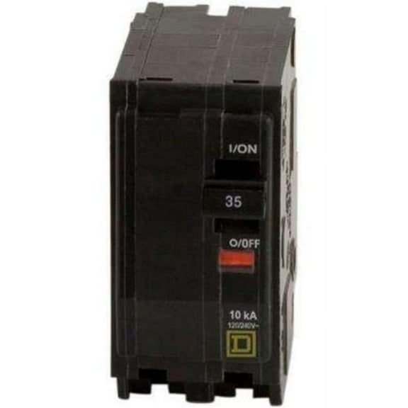 Schneider Electric QO235CP Qo Mini 2P Breaker, 120 -240V - 35A