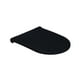 thumbnail image 2 of Funda Elástica para Tapa de Inodoro, Lavable y Suave | Se Adapta a Todas Las Tapas de Inodoro | Elástica, Suave y Cómoda | Poliéster Negro, 43 X 58 Cm | Uso General | 1 Unidad, 2 of 6