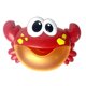 thumbnail image 1 of Crab Bubble Machine Toys Cartoon Baby Bath Shower Toy Music Automatic Bubble Maker Fun Children, 1 of 5