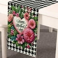 thumbnail image 4 of Day Table Runner With Flowers Festive Atmosphere Decorative Table Runner, 4 of 5