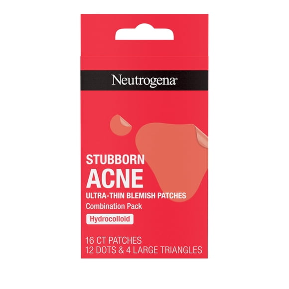 Parches ultrafinos para acné y granitos Neutrogena, 16 unidades