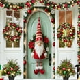 thumbnail image 5 of Nilvkv 35 X 72 Inch Christmas Door Cover Christmas Door Curtain Christmas Day Door And Wall Decoration Festival Party Decoration, CHRlSTMAS-GlFTs, 5 of 6