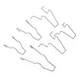 thumbnail image 1 of 6pcs 5zhsfullkit Steel Headlamp Headlight Dip Dipped Beam Head Lamp Bulb Retaining Spring Clip Clamp For H1/h3/h4/h7, 1 of 4
