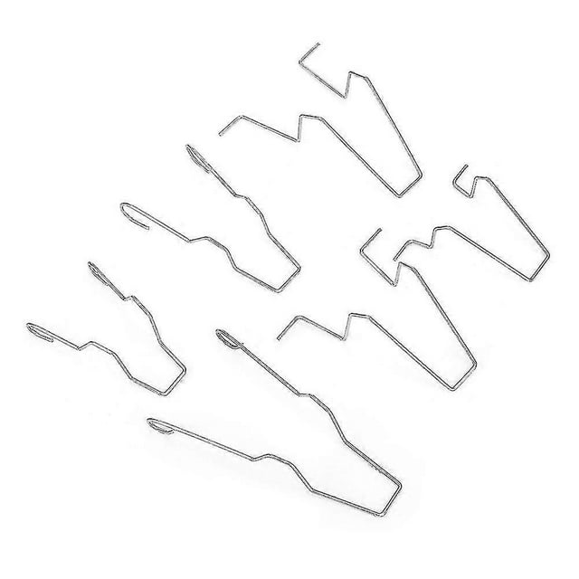 6pcs 5zhsfullkit Steel Headlamp Headlight Dip Dipped Beam Head Lamp Bulb Retaining Spring Clip Clamp For H1/h3/h4/h7