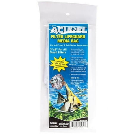 UPC: 0842982080317 | Acurel PC08031 8 x 3 in. Filter Lifeguard Media Bag with Drawstring