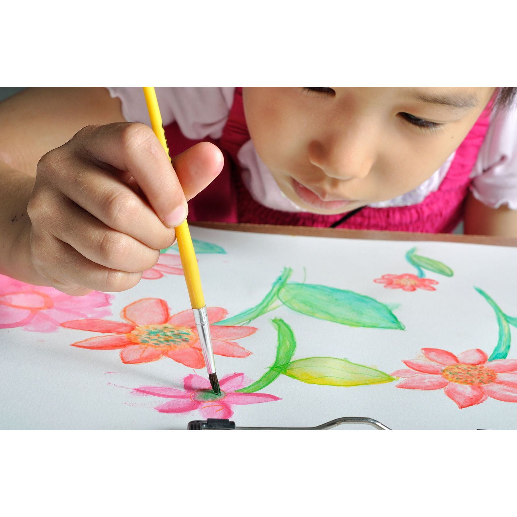 Crayola Kids' Paint; 42-count Set; 7 Paint Pot Strips (6 colors on each  strip); Washable, Glitter & Metallic Paints; Great Gift