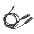 thumbnail image 2 of Cable macho macho de 3,5 mm A dual xlr, cable de micrófono macho dual xlr dateje de cobre puro 1.5m sonido de hifi de pvc para altavoces, 2 of 7