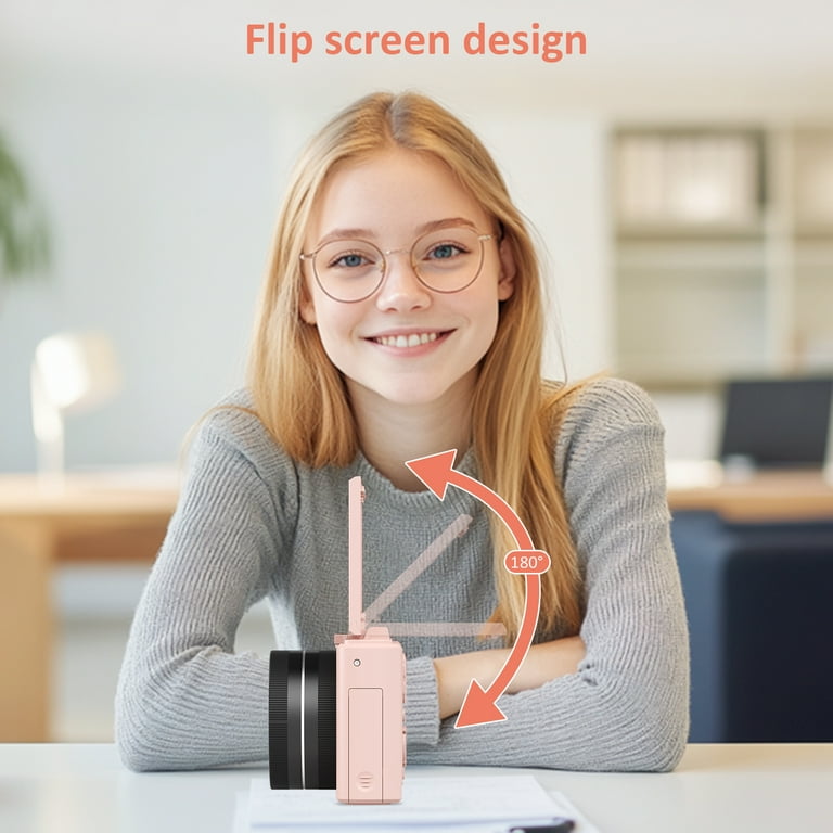 XLURC 5K Digital Camera for Photography with Wifi, 75MP Vlogging