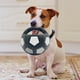 thumbnail image 1 of Juguete para perros, pelota de fútbol, ​​juguete interactivo de mano para exteriores, juguete masticable de entrenamiento para cachorros pequeños y, 1 of 10