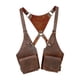 thumbnail image 1 of Bolso de hombro oculto debajo del brazo, paquete oculto para hombres y mujeres, bolsillo tipo billetera para marrón, 1 of 9