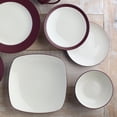 thumbnail image 7 of Noritake Colorwave Burgundy Set of 4 Soup/Cereal Bowls, 7 of 7