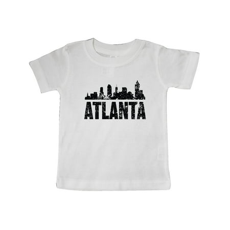 

Inktastic Atlanta Skyline Grunge Gift Baby Boy or Baby Girl T-Shirt