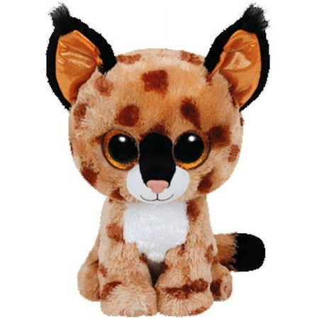 Buckwheat Bobcat Beanie Boo Medium - Stuffed Animal by TY (37055)