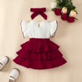 thumbnail image 4 of THDHVS Girls Casual Dresses,Summer Dresses for Kids,Solid Color Dress Girl Dress-line Dress Stylish Dress, 4 of 6