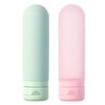 thumbnail image 1 of HEANUJJ 2Pack Shampoo And Conditioner Bottles Empty Bottle Assorted Color 11*3.1Cm Portable, 1 of 8