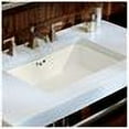 thumbnail image 2 of Kohler K-2359-4-96 24 in. Archer 4 CC Pedestal Lavatory Sink, Biscuit, 2 of 3