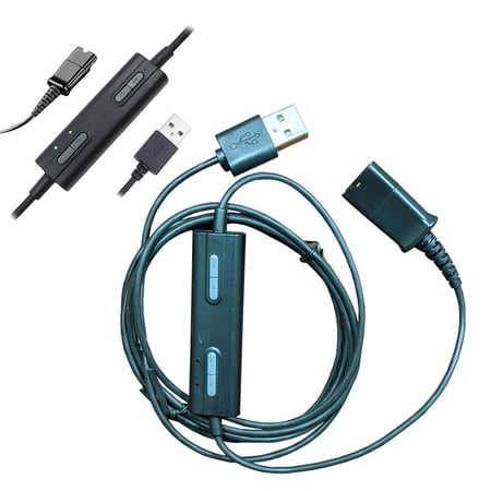 UPC: 0791109283875 | Factory Essentials U10 – QD to UC Adapter – Convert any Plantronics QD headset to USB-A