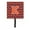 Orange & Blue, variant on Letter K Chevron Maroon & White Leash or Key Holder, 6 x 1.25 x 4.25 in.