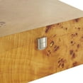 thumbnail image 5 of DecMode Storage Brown Wood Decorative Box with Natural Wood Grains and Silver Latches, 2 Count, 5 of 9