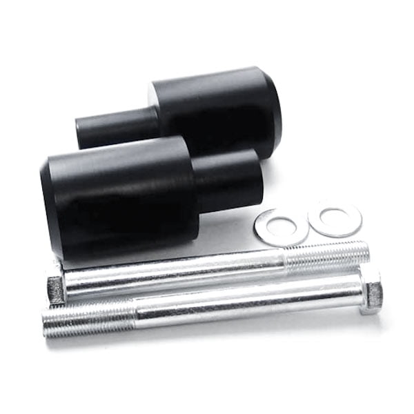 Krator Black Frame Sliders Delrin Fairing Crash Protector For 2004 Honda CBR 600RR CBR600RR