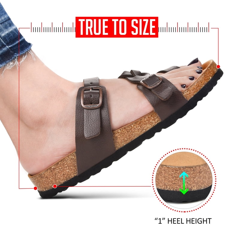 Aerothotic Seraph Comfortable Cork Footbed Womens Slide  display picture 1