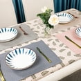 thumbnail image 3 of LINLIN 4 Pack Placemats, PU Leather Place Mats, Non-Slip Heat Insulation Washable Table Mats for Kitchen Indoor Outdoor Dining Table Restaurant, 3 of 6