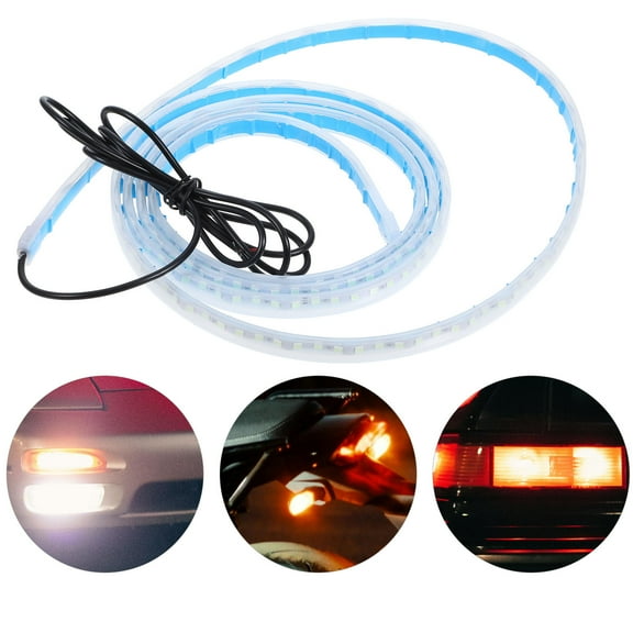 FOMIYES Masteelf 1 Set LED Strip Light Flexible Car Hood Daytime Running Light for SUVs